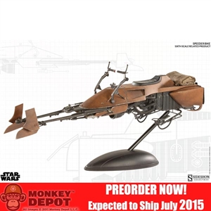 Boxed Vehicle: Sideshow Star Wars Speeder Bike (100121)