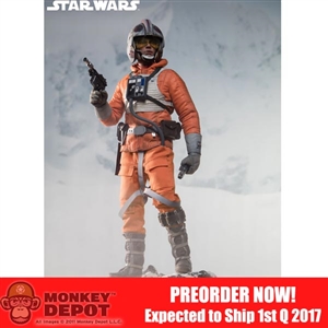 Boxed Figure: Sideshow Luke Skywalker Rogue Group Snowspeeder Pilot (100117)