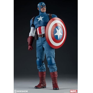 Boxed Figure: Sideshow Captain America (100171)