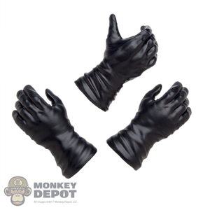 Hands: Blitzway Black Molded Gloved Hand Set