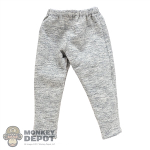 Pants: Blitzway Mens Calf Length Gray Sweatpants