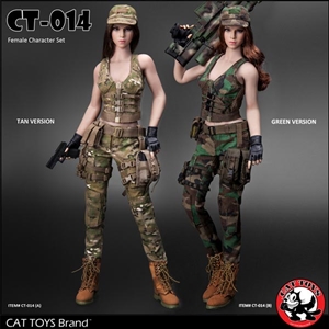 Outfit: Cat Toys Military Female Character Sets (CAT-014)