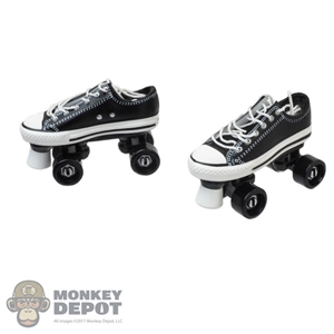 Shoes: Cat Toys Female Black Roller Skates