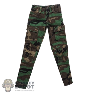 Pants: Cat Toys Female Woodland Tactical Pants