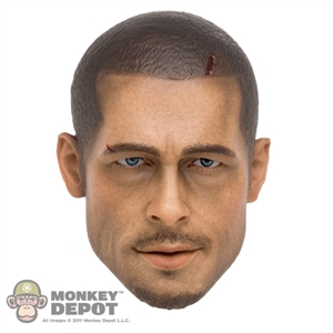 Head: CraftOne Shaved Hair Brad Pitt