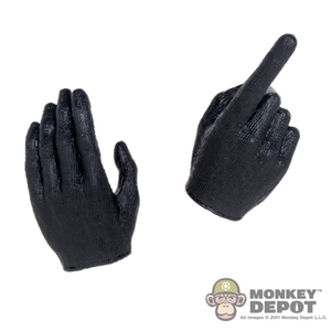 Hands: CraftOne Black Molded Pointing Hands
