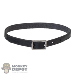Belt: CC Toys Mens Black Leather-Like Belt