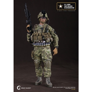 Boxed Figure: Crazy Dummy US Army ISAF Soldier (CD-78005)