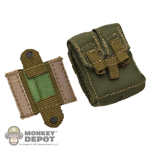 Pouch: Crazy Dummy SAW 200 Round Green MOLLE