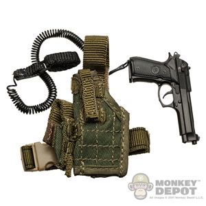 Pistol: Crazy Dummy Beretta M9 w/Left Handed Holster