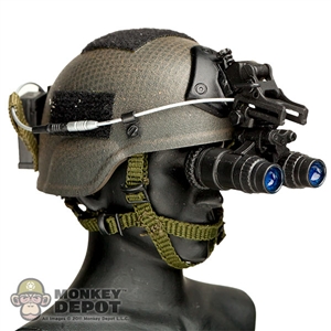 Helmet: Crazy Dummy MICH w/PVS-15 NVG, Battery Pack