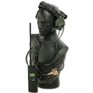 Radio: Crazy Dummy MBITR w/Sordin Neck Strap Headset and PTT