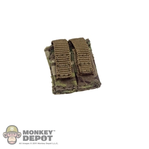 Pouch: Crazy Dummy Double Pistol Ammo Pouch - Multicam