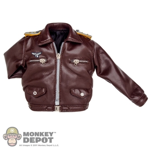 Jacket: Crazy Dummy Flying Leatherlike Pilot Jacket