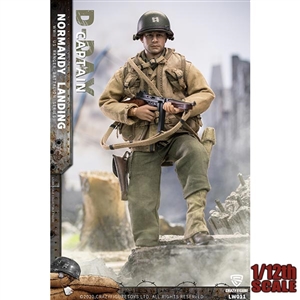 CrazyFigure 1/12 WWII U.S. Rangers On D-Day Captain (CF-LW011)