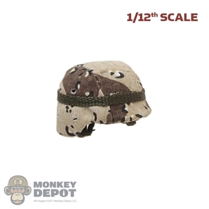 Helmet: CrazyFigure 1/12th Mens Chocolate Chip Camo Helmet