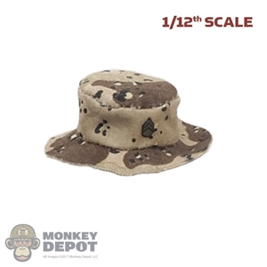 Hat: CrazyFigure 1/12th Mens Chocolate Chip Camo Boonie