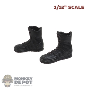 Boots: CrazyFigure 1/12th Mens Black GSG9