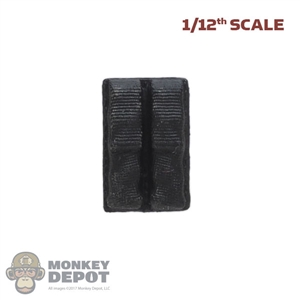 Ammo: CrazyFigure 1/12th Molded Double Pistol Mag Pouch (Weathered)