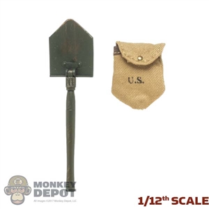 Shovel: CrazyFigure 1/12th WWII Entrenching Tool w/Cover