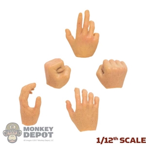 Hands: CrazyFigure 1/12th Mens Weapon Hands Set