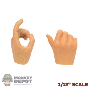 Hands: CrazyFigure 1/12th Mens Weapon Hands (Left Trigger)