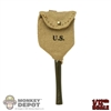 Shovel: CrazyFigure 1/12th WWII Entrenching Tool w/Cover