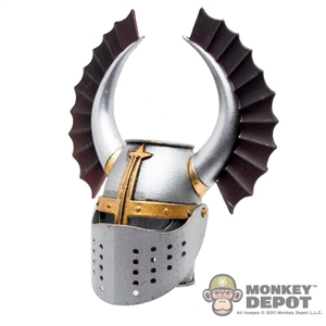 Helmet: Coo Models Metal Teutonic Knight Helmet