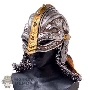 Helmet: Coo Models Viking Helmet w/Chainmail (Metal)