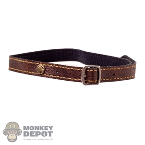 Belt: Coo Models Extra Long Male Leather Belt w/Stamp