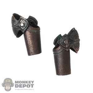 Armor: Coo Models Female Bronze Colored Elbow Guards