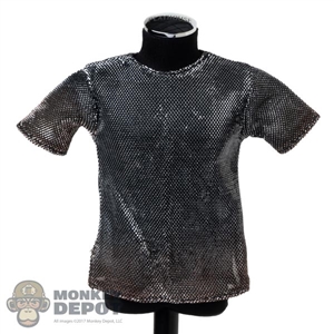 Top: Coo Models Mens Chainmail Shirt