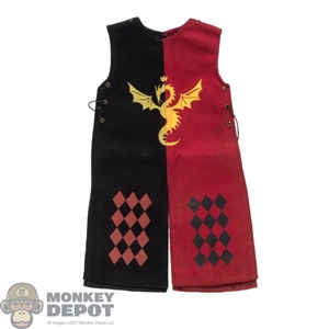 Robe: Coo Models Mens Sleeveless Robe w/Dragon