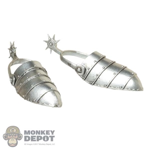 Armor: Coo Models Mens Metal Covers w/Spurs