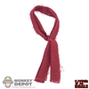 Scarf: Coo Models 1/12th Mens Red Knotted Neck Wrap