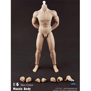 Boxed Figure: COO Models Rubber Muscular Body (34005)