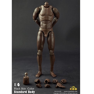 Boxed Figure: COO Models African American 10.6" Narrow Shoulders Body (CM-B34002B)