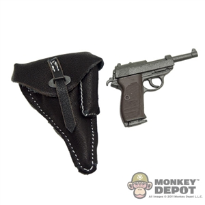 Pistol: Cal Tek German WWII Walther P38 w/ Holster