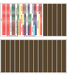 Insignia CVI British Arm-of-Service Strips