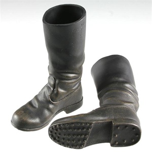 Boots Dragon German WWII New Pattern Weathered Jackboots