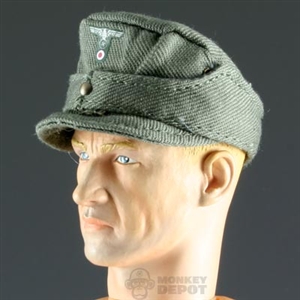 Hat Dragon German WWII M43 Gray Cloth Dietrich