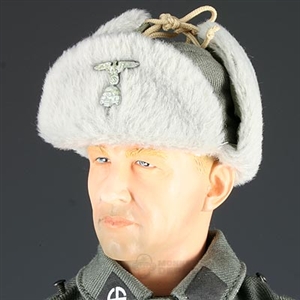 Hat Dragon German WWII SS Winter Fur