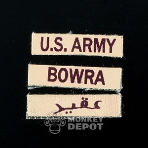 Insignia Dragon US Bowra Name Tapes Desert