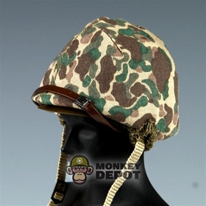 Helmet Dragon US WWII M1 USMC Camo Covered RTV Version