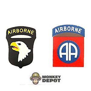 Insignia: Dragon US WWII 82nd + 101st Airborne (Iron On)