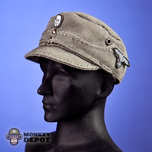 Hat: Dragon German WWII M43 SS Gray w/Insignia