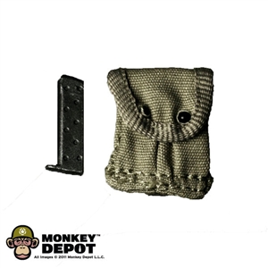 Ammo: Dragon US M1 Carbine Pouch w/ Ammo Clip