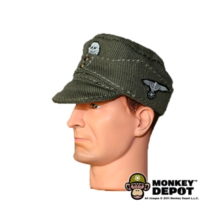 Hat: Dragon German WWII M43 SS Gray w/Insignia