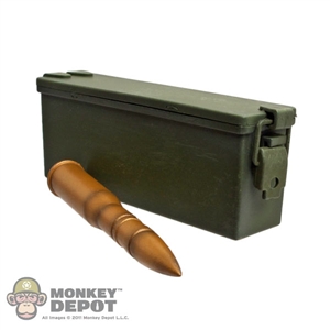 Ammo: Dragon 37mm Ammo Can w/Round (Plastic)