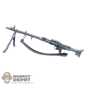 Rifle Dragon German WWII MG34 Whitewashed